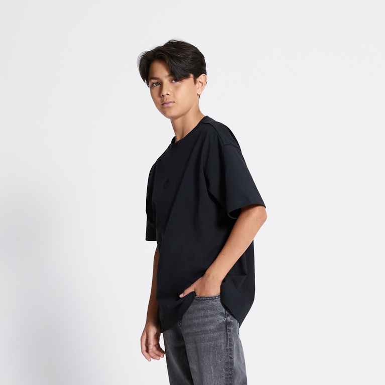 Oversized tee "Venice star" Black